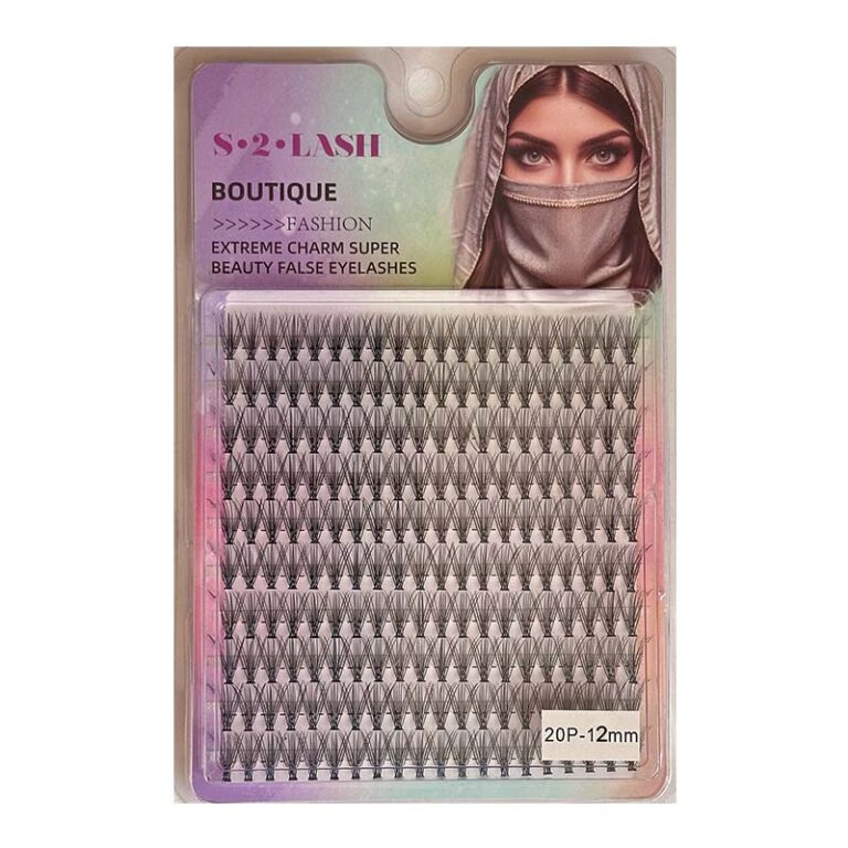 پالت مژه موقت S.2.Lash مدل 20P-12mm