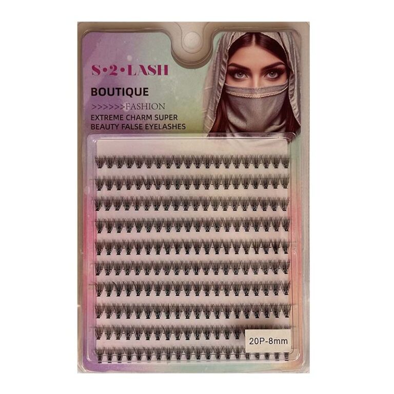پالت مژه موقت S.2.Lash مدل 20P-8mm