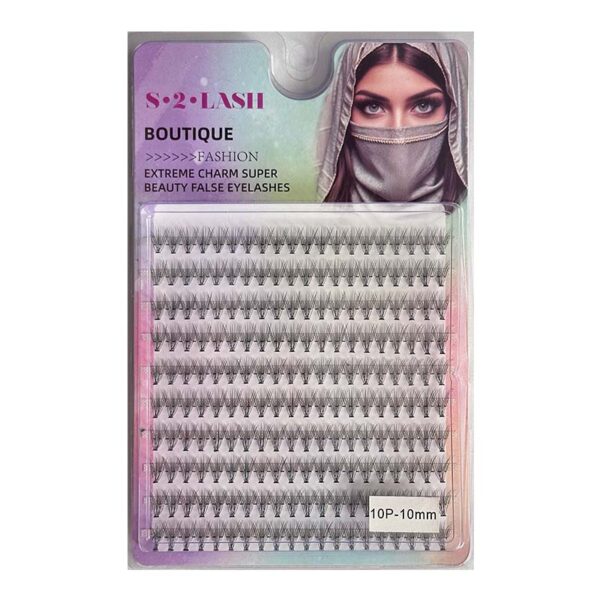 پالت مژه موقت S.2.Lash مدل 10P-10mm