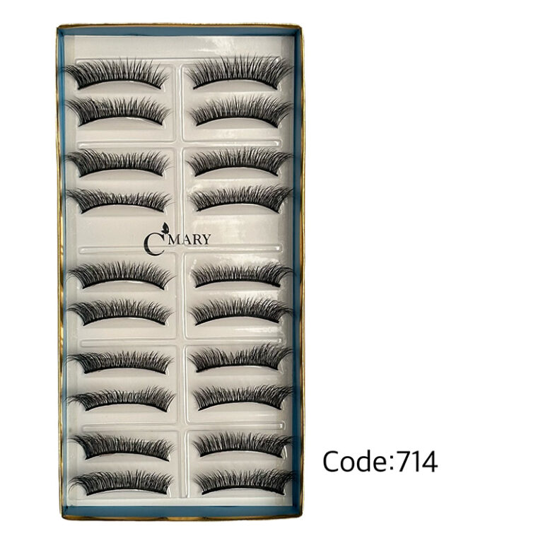 پک‌ اقتصادی مژه 7D کد 714